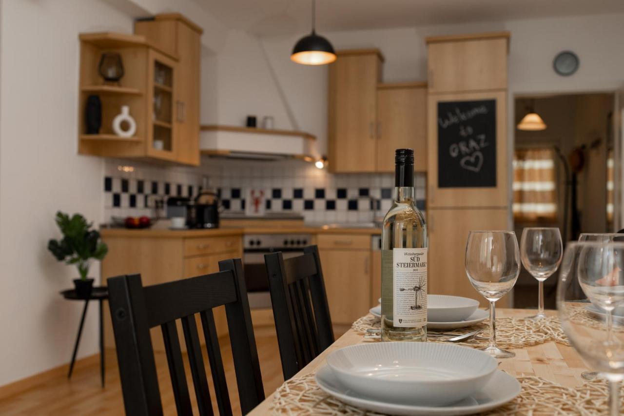 Fresh Apartment With Terrace + Free Parking Štýrský Hradec Exteriér fotografie
